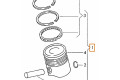  Поршень BDG 06D107066D, 06A107065N  Audi A4 Allroad для дизельного двигателя 2.5