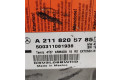 Блок подушек безопасности A2118205785   Mercedes-Benz E AMG W211