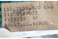 Панель приборов 7578235, 59670221112108300   Fiat Uno       