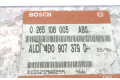 Блок управления АБС 4D0907379D, 0265108005   Volkswagen Golf Sportsvan
