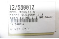 Čerpadlo oleje 90156447, 90156447   Opel Kadett E   13