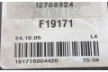 Блок управления климат-контролем 12768924, F19171   Saab 9-5