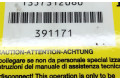 Блок подушек безопасности 1357312080   Citroen Jumper