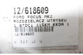 Vstřikovací lišta 4M5Q9D280DB, 4M5Q9D280DB   Ford Focus C-MAX     
