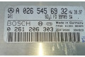 Řídící jednotka A0265456932, 0261206303   Mercedes-Benz ML AMG W164 1999