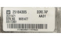 Pojistková skříňka Комплект зажигания 25184305, 25184305   Chevrolet Orlando 2012