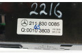 Блок управления климат-контролем 2118300085   Mercedes-Benz E W211