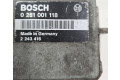 Řídící jednotka 0281001118, 2243416   BMW 3 E30 1992