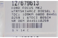 Vstřikovač 0445110259, 0445110259   Ford Focus C-MAX    G8DD 