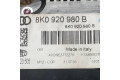 Панель приборов 8K0920980B, AUU19E377ZZ78   Audi A5 8T 8F       