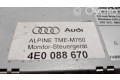 Блок управления 4E0088670, TMEM760   Audi A8 S8 D3 4E