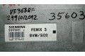 Блок управления двигателя S101700111D, 35603   Citroen XM