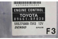Řídící jednotka 896610F030   Toyota Corolla Verso AR10 