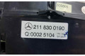 Блок управления климат-контролем 2118300190   Mercedes-Benz E W211