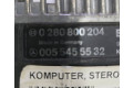 Блок управления двигателя 0055455532, 0280800204   Mercedes-Benz 190 W201