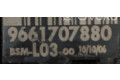 Pojistková skříňka Řídící jednotka BSM 9661707880, 9661707880   Citroen C3 Pluriel 2006