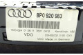 Přístrojová deska  Audi A3 S3 8P 2008   
