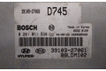 Řídící jednotka 3910327061, 0281011538   KIA Cerato 2004