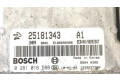 Řídící jednotka 0281016588, 25181343   Chevrolet Captiva 2008