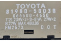 Блок предохранителей 8198050030, 0665004650   Toyota Land Cruiser (J120)    