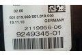 Přístrojová deska  BMW 5 F10 F11 2011 9249345, 25811511  