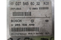 Řídící jednotka 0275456032, 0265109449   Mercedes-Benz A W168 1999