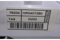 Přístrojová deska  Honda Civic IX 2014 78200HR0407280, TA9G232  