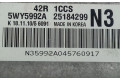 Блок управления двигателем Блок управления 25184299   Chevrolet Astra
