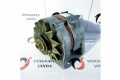 Генератор 0120469822, ALTERNADOR   Audi 80 90 B3 2.3     