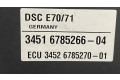 Jednotka ABS 3451678526604, 6785266   BMW X5 E70 2009