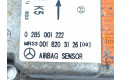 Блок подушек безопасности A0285001222, 0285001222   Mercedes-Benz A W168