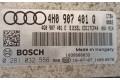 Блок управления двигателем Блок управления 4H0907401Q   Audi A8 S8 D4 4H