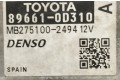Řídící jednotka 89661-0D310, 89661-0D310   Toyota Yaris 2005