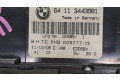 Блок управления климат-контролем 3443981   BMW X3 E83