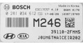 Блок управления двигателем Блок управления 39110-2FMM5, 0281034612   KIA Sorento