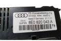 Блок управления климат-контролем 8E0820043A   Audi A4 S4 B6 8E 8H