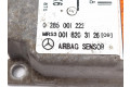 Блок подушек безопасности 0285001222, 0018203126   Mercedes-Benz A W168