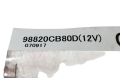 Блок подушек безопасности 98820CB80D, 070917   Nissan Murano Z50