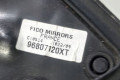 Zpětné zrcátko  Peugeot 207 CC 2009  96807120XT  