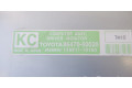 Блок управления 8647050020   Lexus LS 460 - 600H