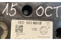Přístrojová deska  Skoda Octavia Mk3 (5E) 2014 5E0920951B, A2C53427456  