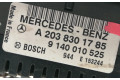 Модуль блока управления кондиционером A2038301785, 944E153244   Mercedes-Benz CLK AMG A208 C208