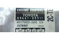 Блок управления двигателя 8966105311, CENTRALITAMOTORUCE   Toyota Avensis T220