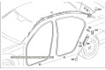 Подушка безопасности для колен 2218600505, 2218600505   Mercedes-Benz CL C216