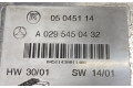   Pojistková skříňka A0295450432, 05045114   Mercede-Benz S W220 2000