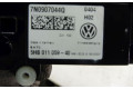 Блок управления климат-контролем 7N0907044Q, 5HB011059   Volkswagen Sharan