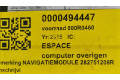 Блок управления голосом 282751208R, 282751208R   Renault Espace I