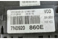Přístrojová deska  Volkswagen Sharan 2013 7N0920860E, A2C53439020  