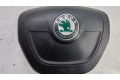 Подушка безопасности водителя 5J0880201K   Skoda Fabia Mk2 (5J)