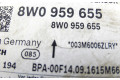 Блок подушек безопасности 8W0959655   Audi A4 S4 B9 8W